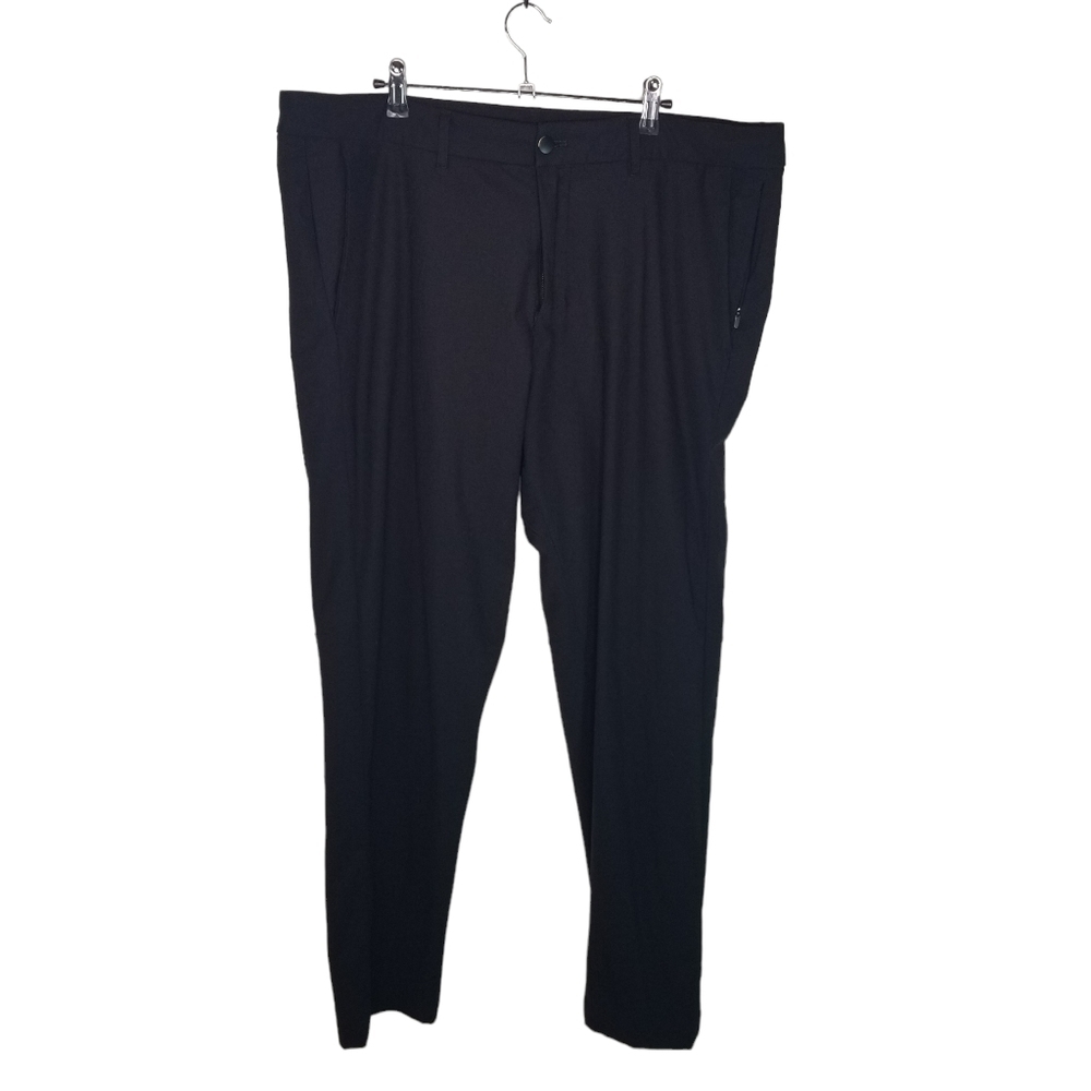 Lululemon Commission mens black pants 38 flaw